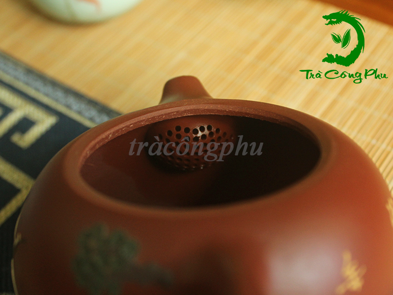 Ấm Tử Sa Tây Thi Tùng Hạc Diên Niên ATS1133